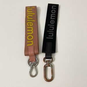 Lot of 2 Lululemon Keychains Needs Cleaning
